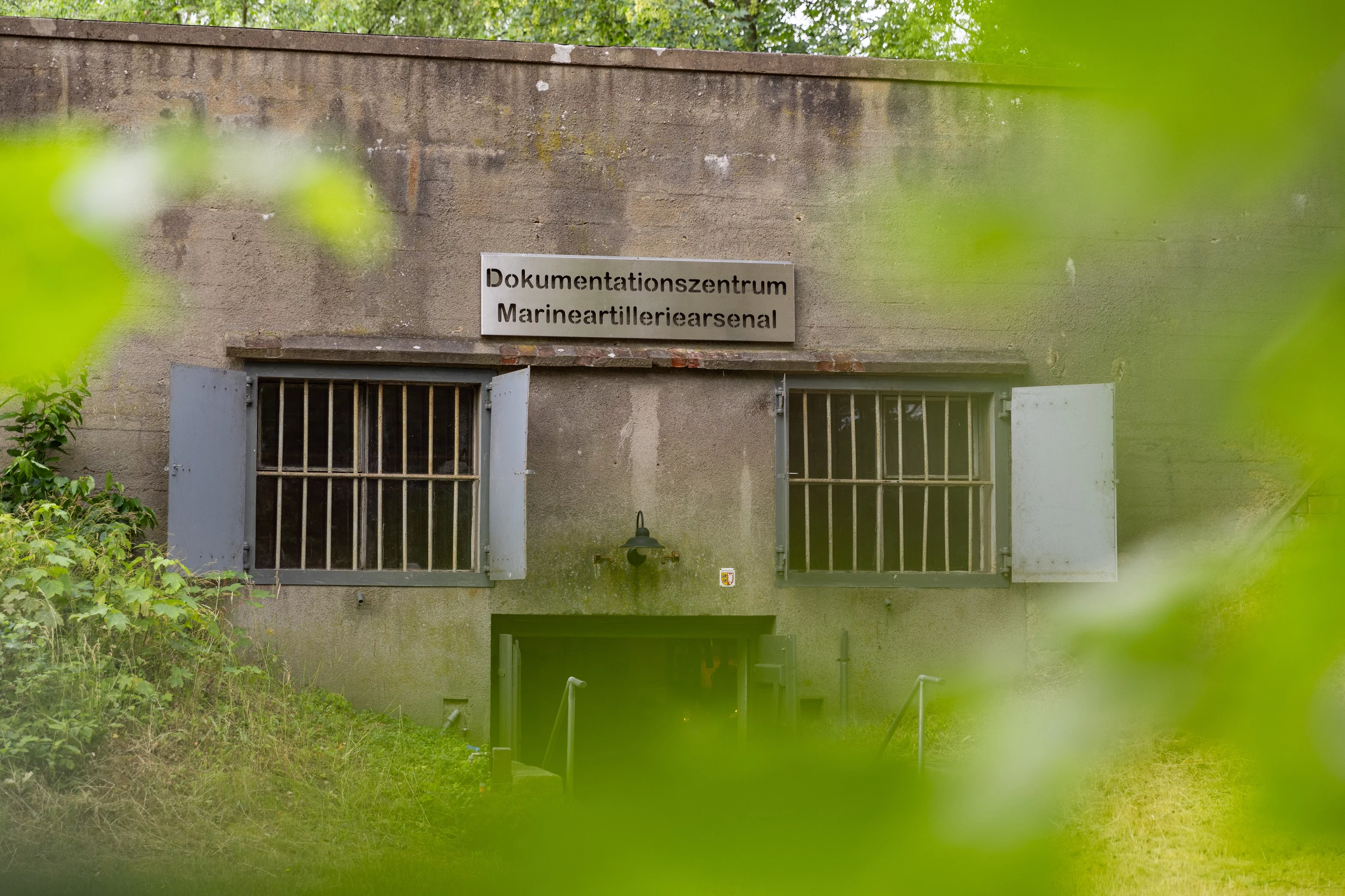 Eingang Wasserwerksbunker