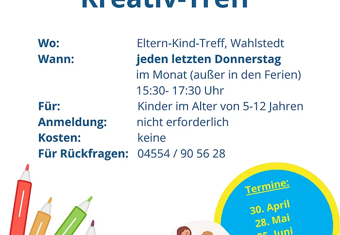 Flyer Familienzentrum mit Infos