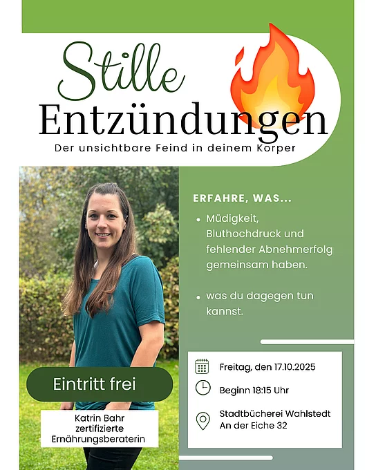 Flyer der zertifizierten Ernährungsberaterin
