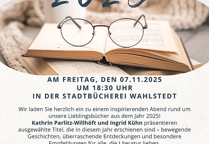 Plakat Buchvorstellung