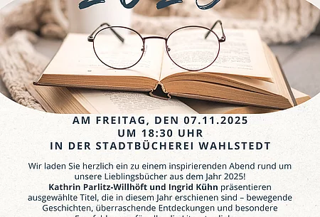 Plakat Buchvorstellung